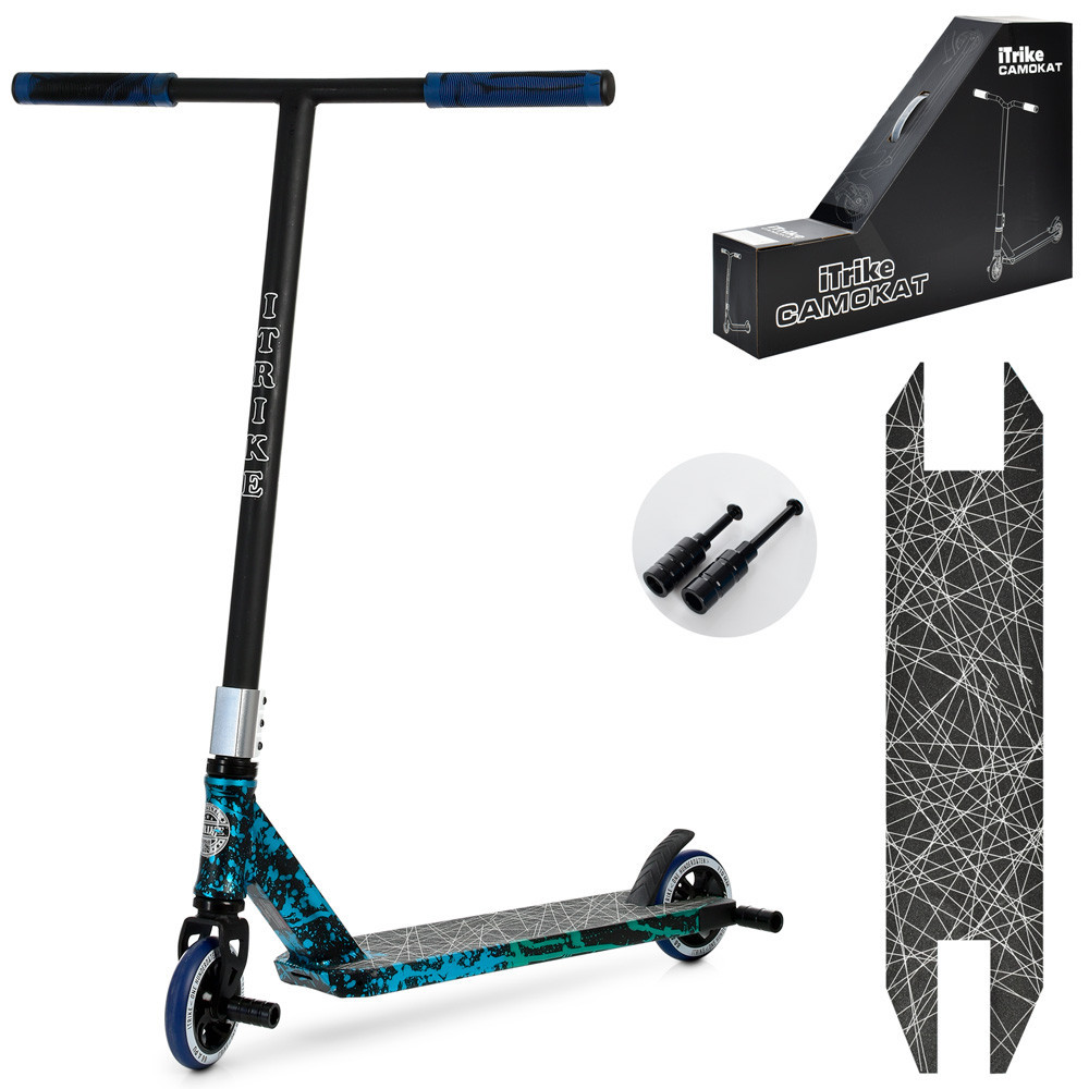 Самокат трюковый подростковый iTrike SR2-085-BBL Бровары - изображение 1