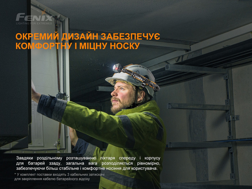 Фонарь налобный Fenix ​​HP25R V2.0 Ровно - изображение 9