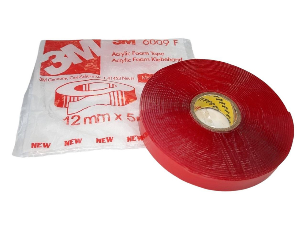 Скотч двосторонній. 3M 6009F 12мм*5м*0,8мм прозорий Вінниця - фото 1