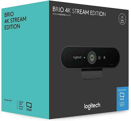 Веб-камера Logitech Brio 4K Pro/Stream Edition Київ