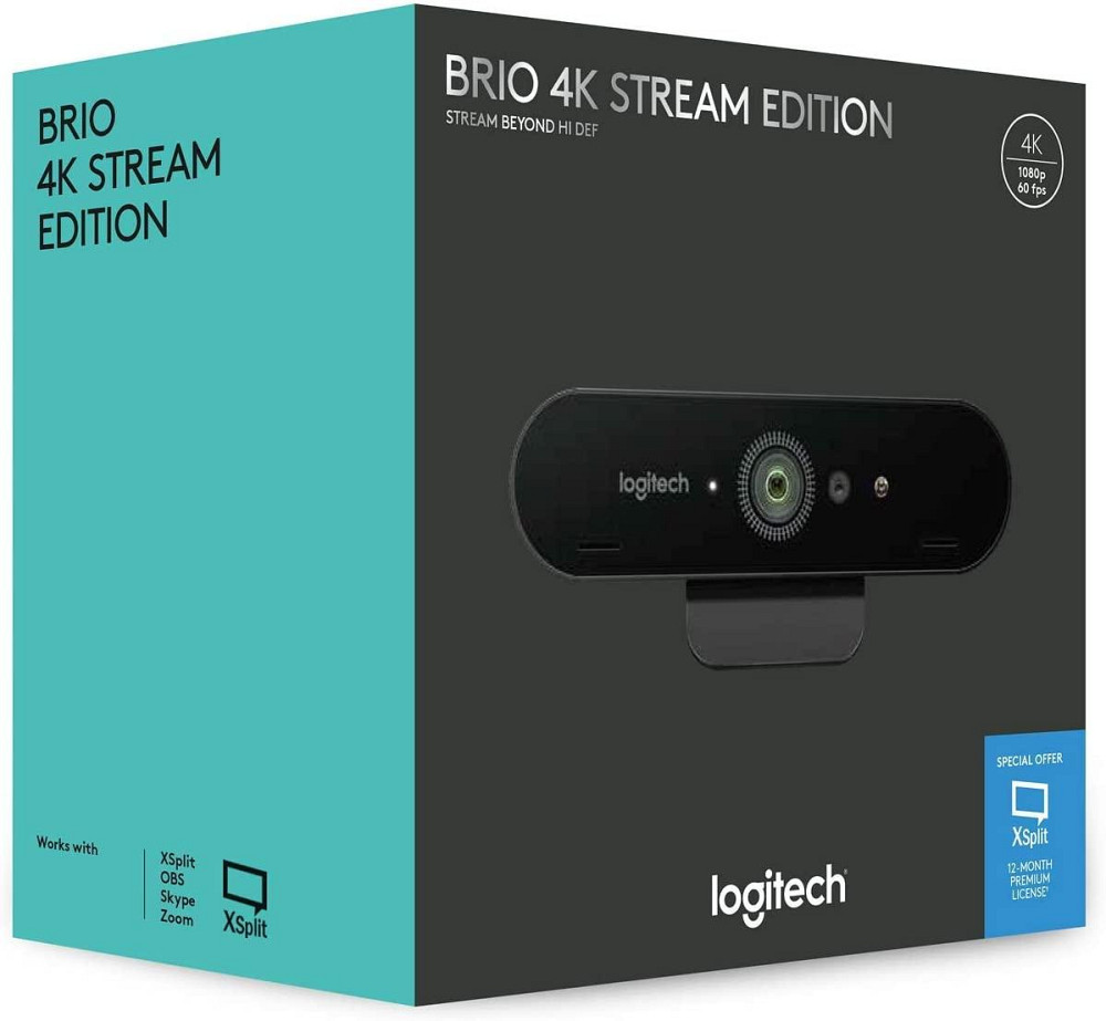Веб-камера Logitech Brio 4K Pro/Stream Edition Київ - фото 5