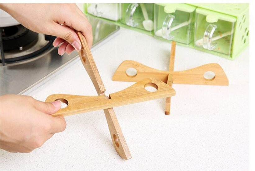 Подставка под горячее из натурального дерева, двухсторонняя Винница - изображение 10