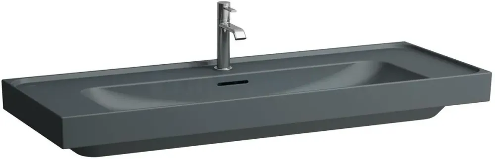 Раковина  Laufen Meda 120x46 Grafit Mat H8141117581071 Киев - изображение 1