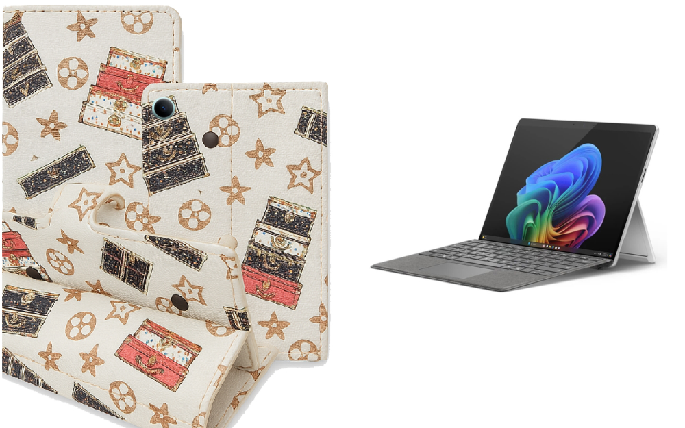 Книжка-трансформер для планшета Microsoft Surface 11 Pro Copilot+, колір Black Lyi White Київ - фото 1