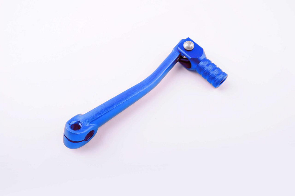 Ножка переключения передач мотоцикл 4T CB /CG 125-250 (стайлинговая) (синяя) Мукачево - изображение 1
