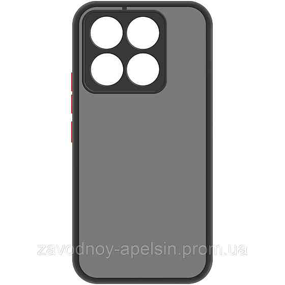 Xiaomi 14T Pro Чехол матовый Защита камеры (TPU+PC) Одесса