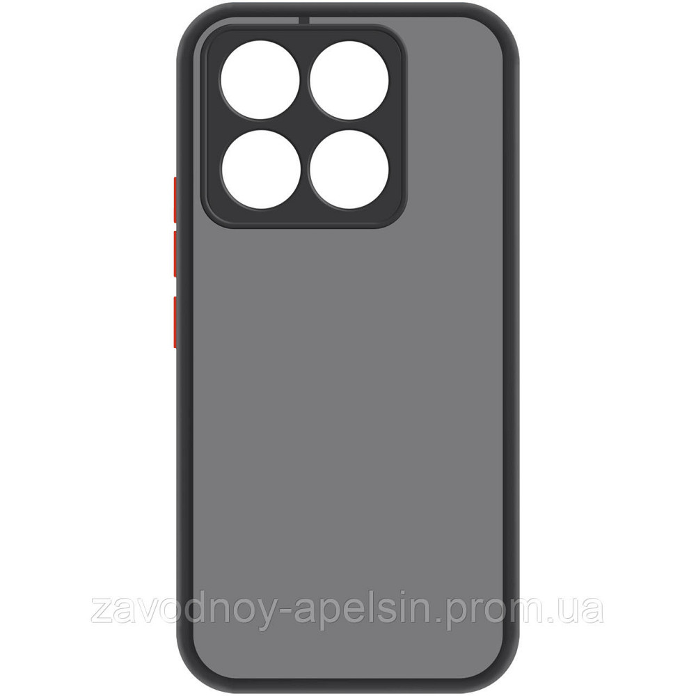Xiaomi 14T Pro Чехол матовый Защита камеры (TPU+PC) Одесса - изображение 1