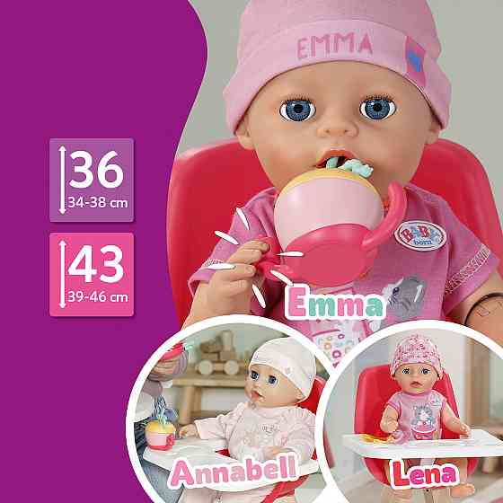 Набір посуду для ляльки Baby Born – Миле годування Днепр