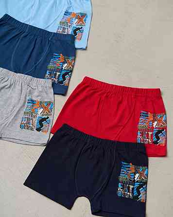 Боксеры подростковые на мальчика - Extreme Sport из 5 шт. Nicoletta 41426 12-13 Киев