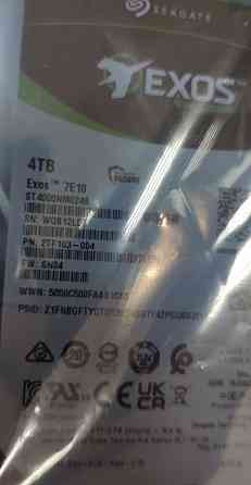 Новые, HDD диски Seagate Exos 7E10 4TB 7200rpm 256MB ST4000NM024B 3.5 Киев