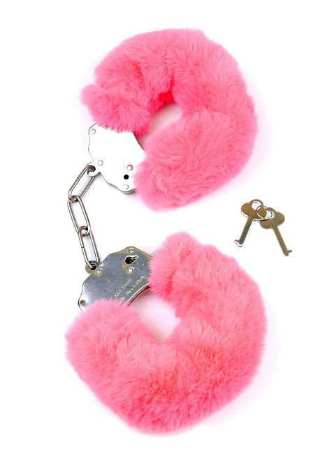 Наручники - Fetish Boss Series Furry Cuffs Pink Sex Aura Киев - изображение 1