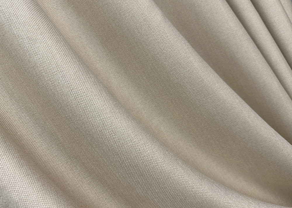 Комплект готових штор VR-Textil Шеніл однотонний № 1691ш Бежевий 150х270 см 2 шт (33-0592) Київ - фото 6