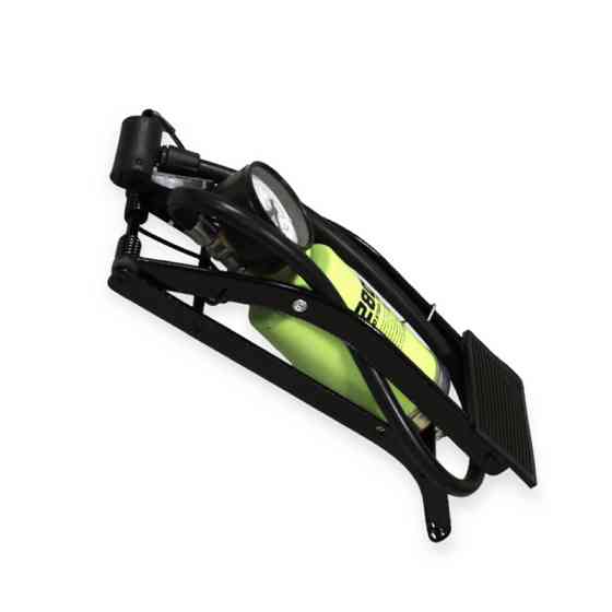 Насос ножний 1 циліндр метал. з маном. 7 атм (55х100) steel power Мукачево