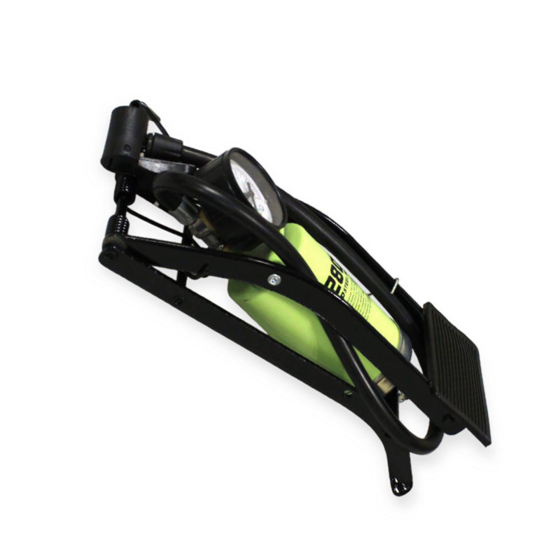 Насос ножний 1 циліндр метал. з маном. 7 атм (55х100) steel power Мукачево - фото 2