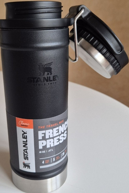 Термокружка Stanley Travel Mug French Press 0.47 л (16 oz) Оригінал. Харків - фото 2