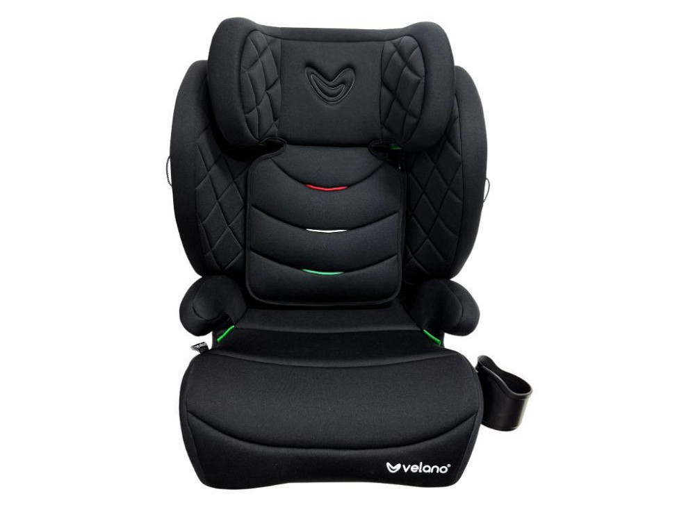 Автокрісло VELANO Forza i-Size 100–150 см, ISOFIX, black Київ - фото 1