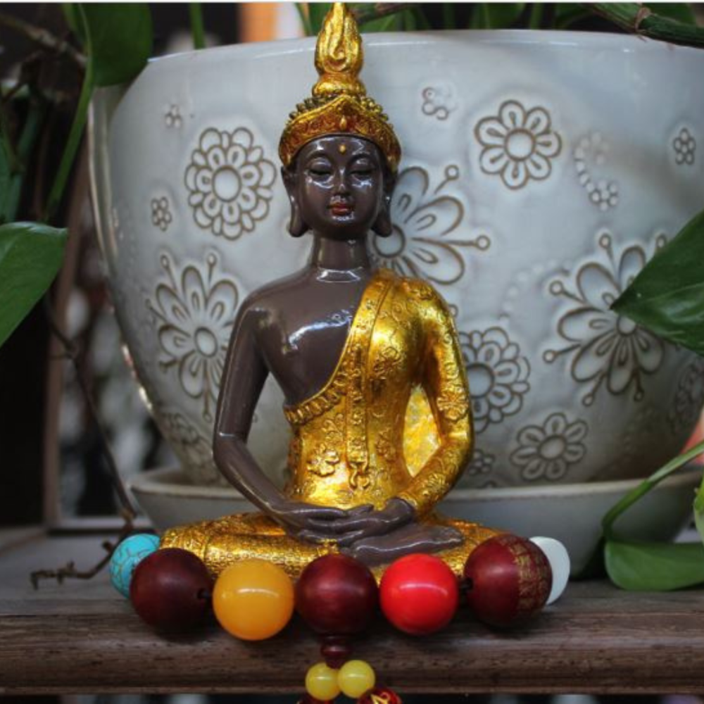 Декоративная статуэтка Гаутама Будда для мини-сада, флорариума, террасы, декора интерьера. Полистоун Одесса - изображение 1