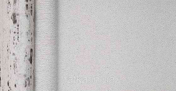 Шпалери вінілові на флізеліні Marburg Travertino 1.06х10 однотонні дрібна крихта структурні білі Київ