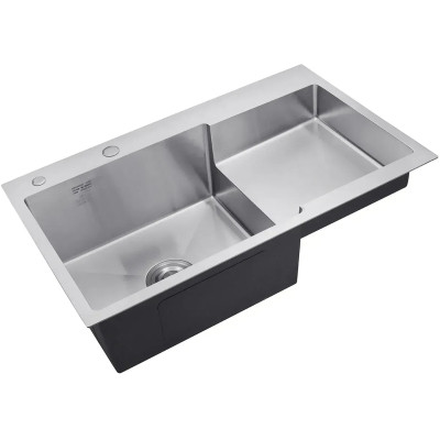 Мийка кухонна Kroner Geburstet-7848LHM (CV030021) Вінниця - фото 8