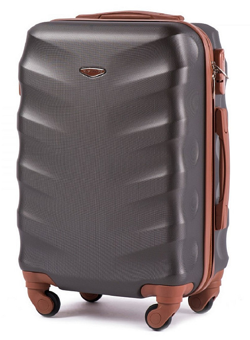 Чемодан пластиковый WINGS 402 малый графит Киев - изображение 1