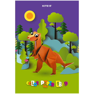 Кольоровий папір Kite А4 односторонній (18 аркушів/ 9 кольорів) в асортименті (K23-1250) Вінниця - фото 3
