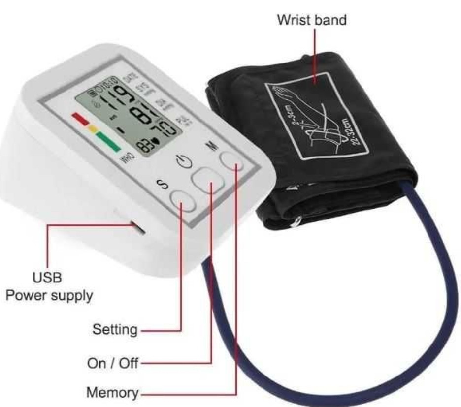 Тонометр Автоматический /Тонометр на запястье/Тонометр на плече +4*ААА. Харків - фото 2
