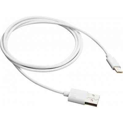 Дата кабель USB 2.0 AM to Type-C 1.0m white Canyon (CNE-USBC1W) Вінниця