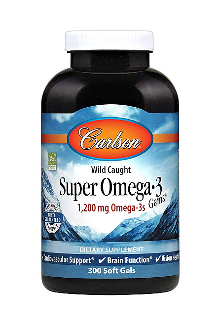 Омега-3 супер (Super Omega-3) 1200 мг 300 капсул Київ - фото 1