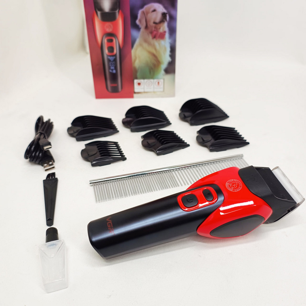 Профессиональный триммер для стрижки кошек и собак, Машинки для стрижки животных, Груминг собак BC-58 Львов - изображение 9