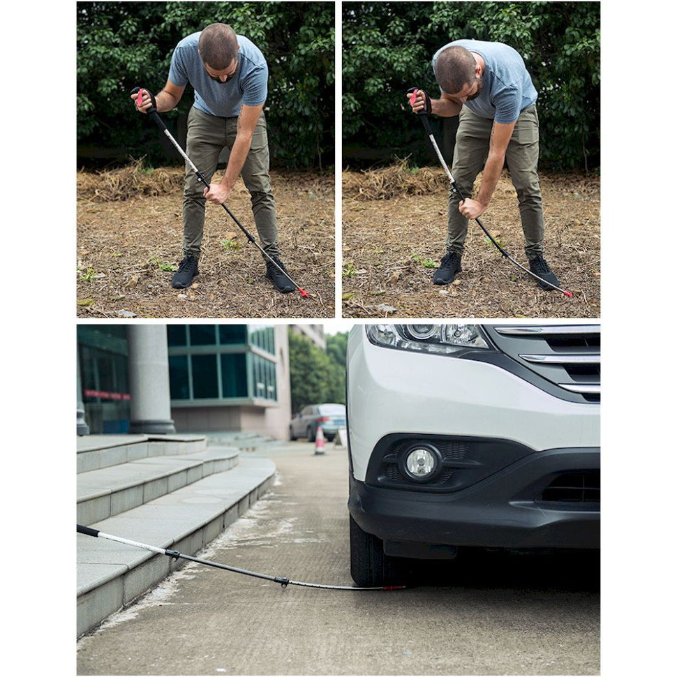 Трекінгова палиця 3-секційна Naturehike ST06 NH17D006-D, срібляста Киев - изображение 7