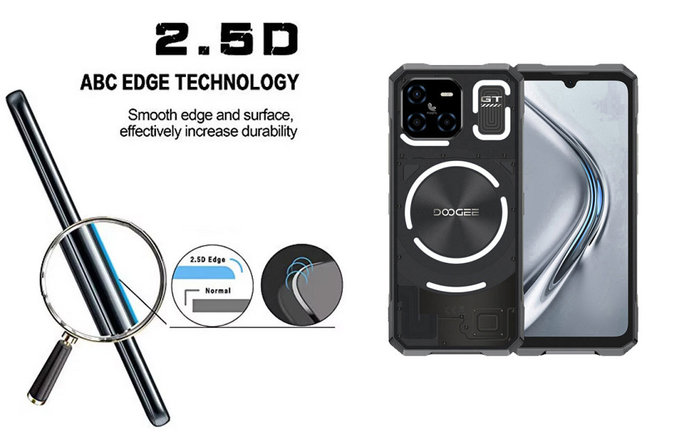 Захисне скло ArmorGlass для DOOGEE Blade GT – стійке до подряпин та ударів Київ - фото 2