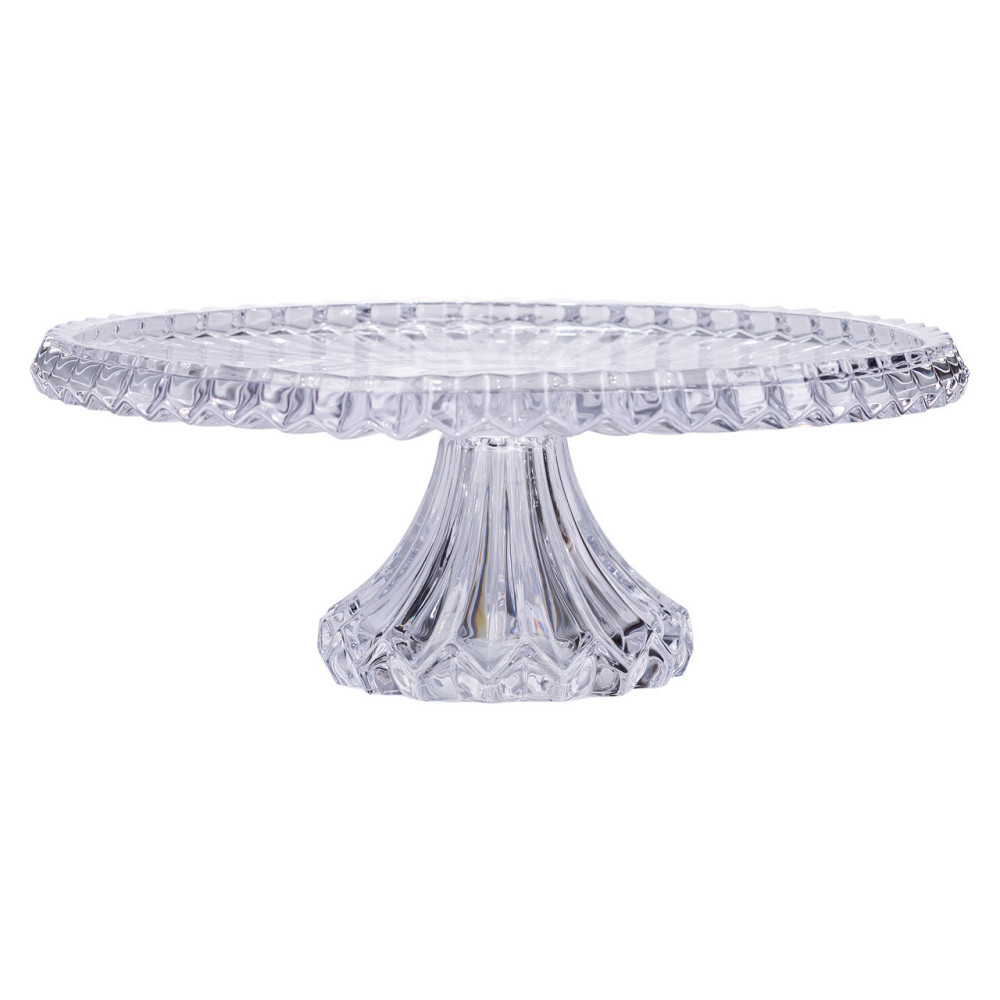 Стеклянная тортовница на ножке Ø32 см Киев - изображение 2