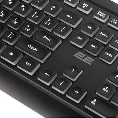 Клавиатура 2E 2E KS120 USB-A Black (2E-KS120UB_UA) Винница - изображение 7
