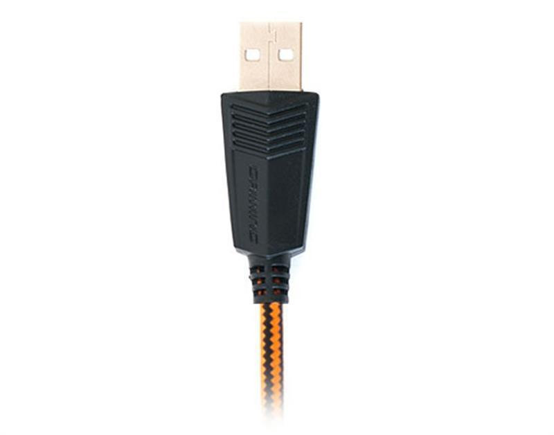 Гарнітура REAL-EL GDX-7700 Black/Orange ( Помаранчевий ) Харьков - изображение 3