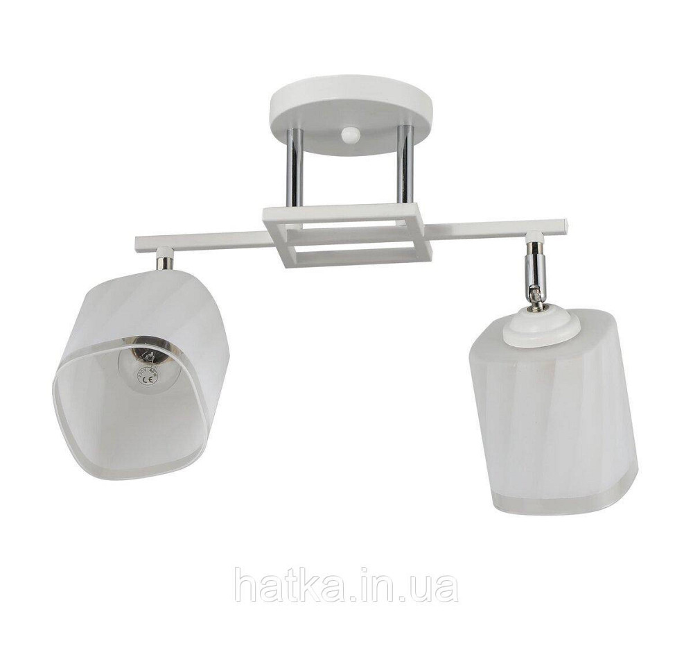 Потолочный светильник G 07472/2 белый + хром Киев - изображение 2