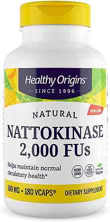 Наттокіназа (Nattokinase) 100 мг 180 капсул Київ