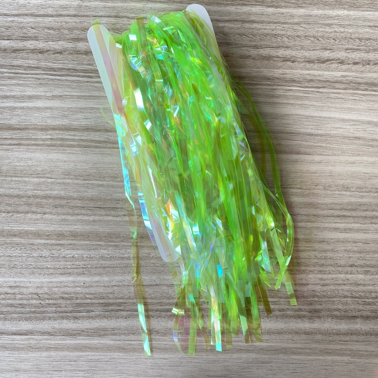 Мишура на фотозону 2 м на 1 м перламутрово-салатовый Киев - изображение 4