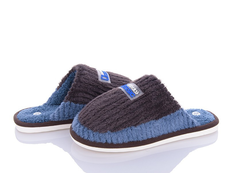 Мужские домашние тапочки махра закрытый носок 41 Одесса - изображение 2