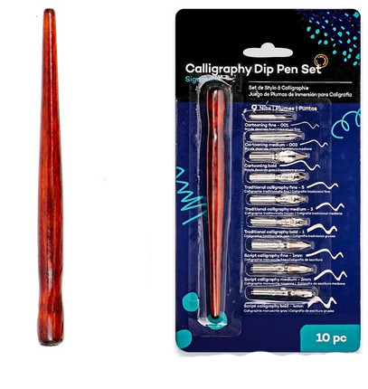 Перо для каліграфії дерево Київ - фото 1