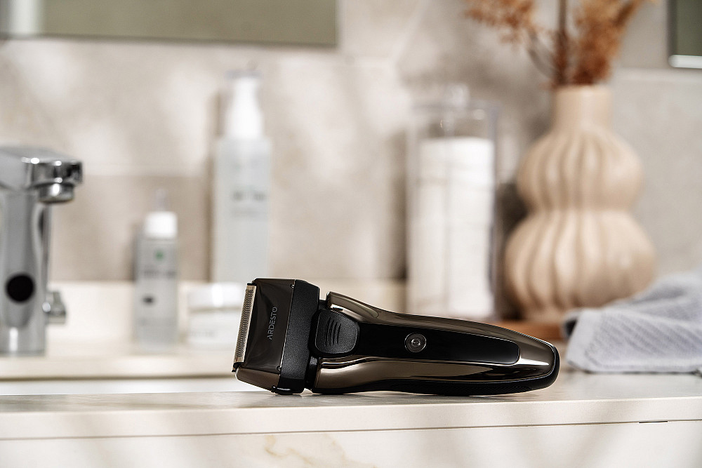 Бритва електр. ARDESTO сіткова SHR-B8WDR, Li-Ion, сух.+волог., чорний Київ - фото 3