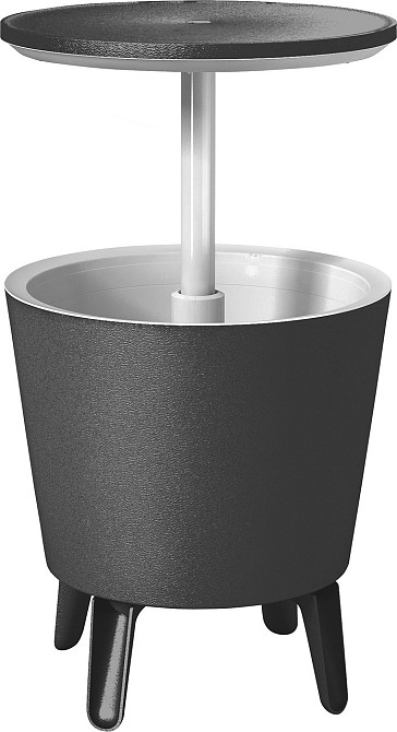 Стіл-трансформер Keter Cool Bar, графіт Київ - фото 1