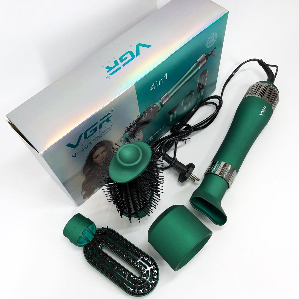 Фен щетка с холодным воздухом VGR, Портативный фен для сушки Женский для волос EA-87 Львов - изображение 8