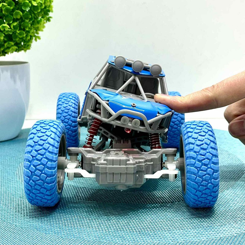 Машинка джип на радіокеруванні годинник + пульт з амортизацією 1:20 Блакитна (UD2201AS) Чернігів - фото 6