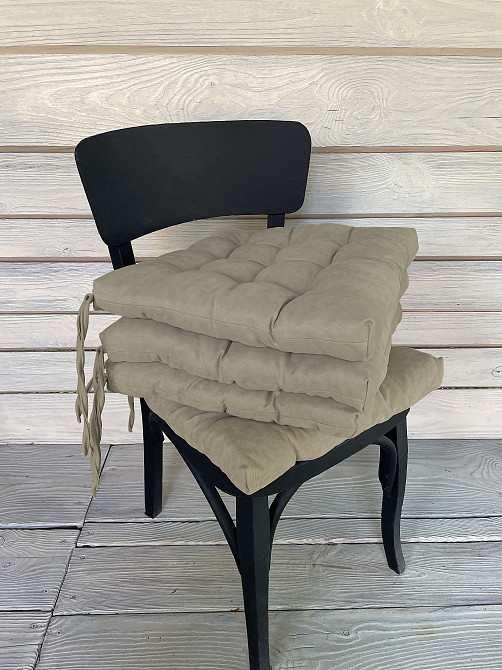 Подушка для стільців (40x40х5 см) Decorator Sparta колір бежевий 84-069 Київ - фото 6