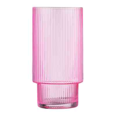 Набір склянок Ardesto 380мл, 2шт, скло, рожевий (AR2638SPN) Вінниця