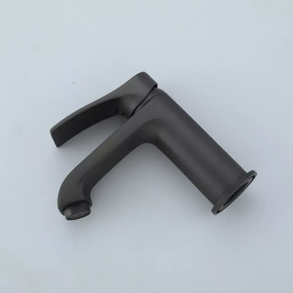 Змішувач для умивальника Frap F1075-9 графіт Київ - фото 3