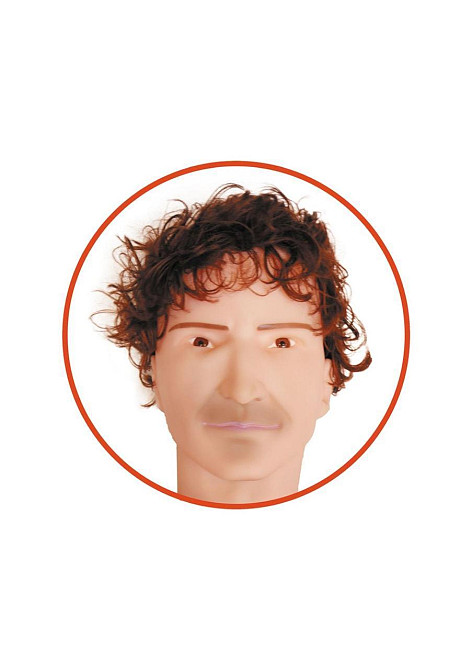 Надувна секс лялька з вібрацією - Dennis 3D Sex Aura Київ - фото 6