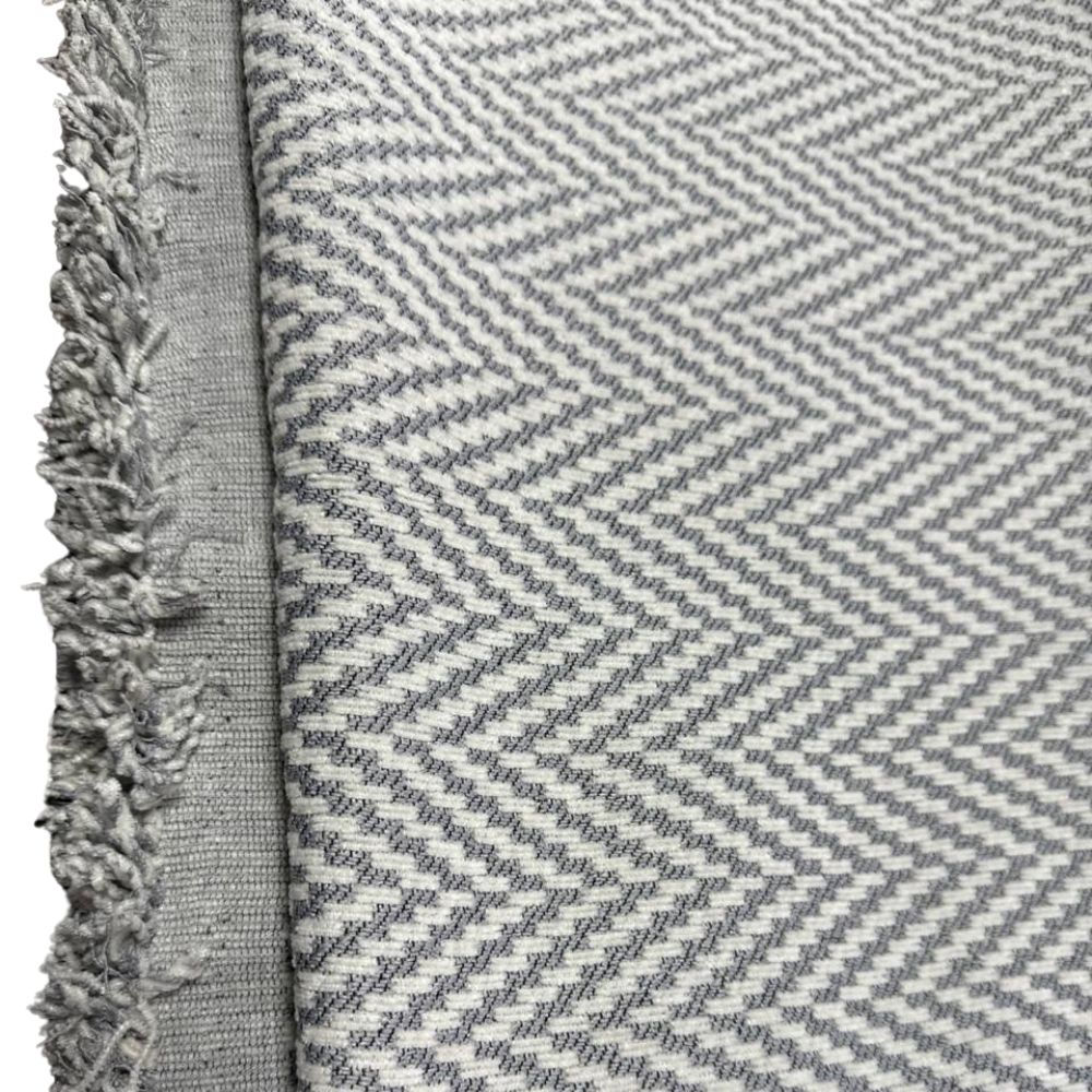 Плед покривало на диван або ліжко, чохол накидка 180х230 см для м'яких меблів світло-сірий Кам'янець-Подільський - фото 8