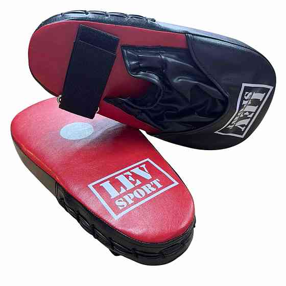 Лапы Прямые (2шт) кожзам LEV SPORT Вишнёвое