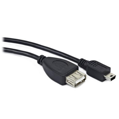 Перехідник OTG USB 2.0 AF to Mini 5P 0.5m PowerPlant (KD00AS1235) Вінниця - фото 1